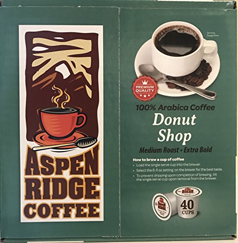 Aspen Ridge Coffee K Cups - Donut Shop 