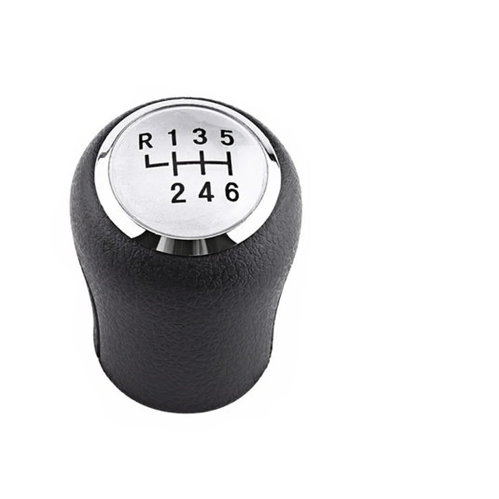 Htvtkrfgrl 6 Speed Knob Silver Sporty Gear Stick Knob For Vw Transporter T5 T5 1 T6 Gp 2003-2016 2017-2019