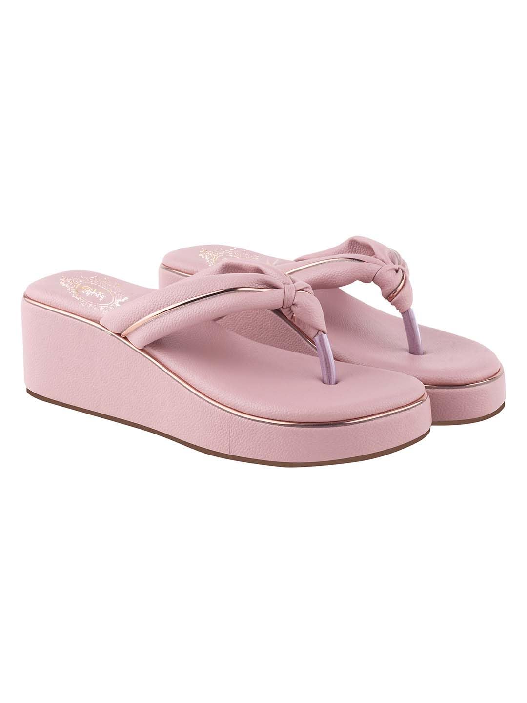 Wedges Sandal for Women & Girls Criss-Cross Strap Design Stylish Comfortable, Durable Heels – Perfect for Casual & Party