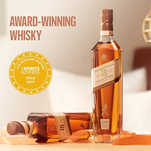 Johnnie Walker 18 Jahre | Blended Scotch Whisky | mit Geschenkverpackung | Preisgekrönter, aromatischer Bestseller… – Bild 5