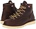 Danner 6” Bull Run Work Boots for Men - Durable, Lightweight Full-Grain Leather with Non Slip Wedge Outsole & 3-Density Cushion Footbed, EH Resistant, Brown - 11 D