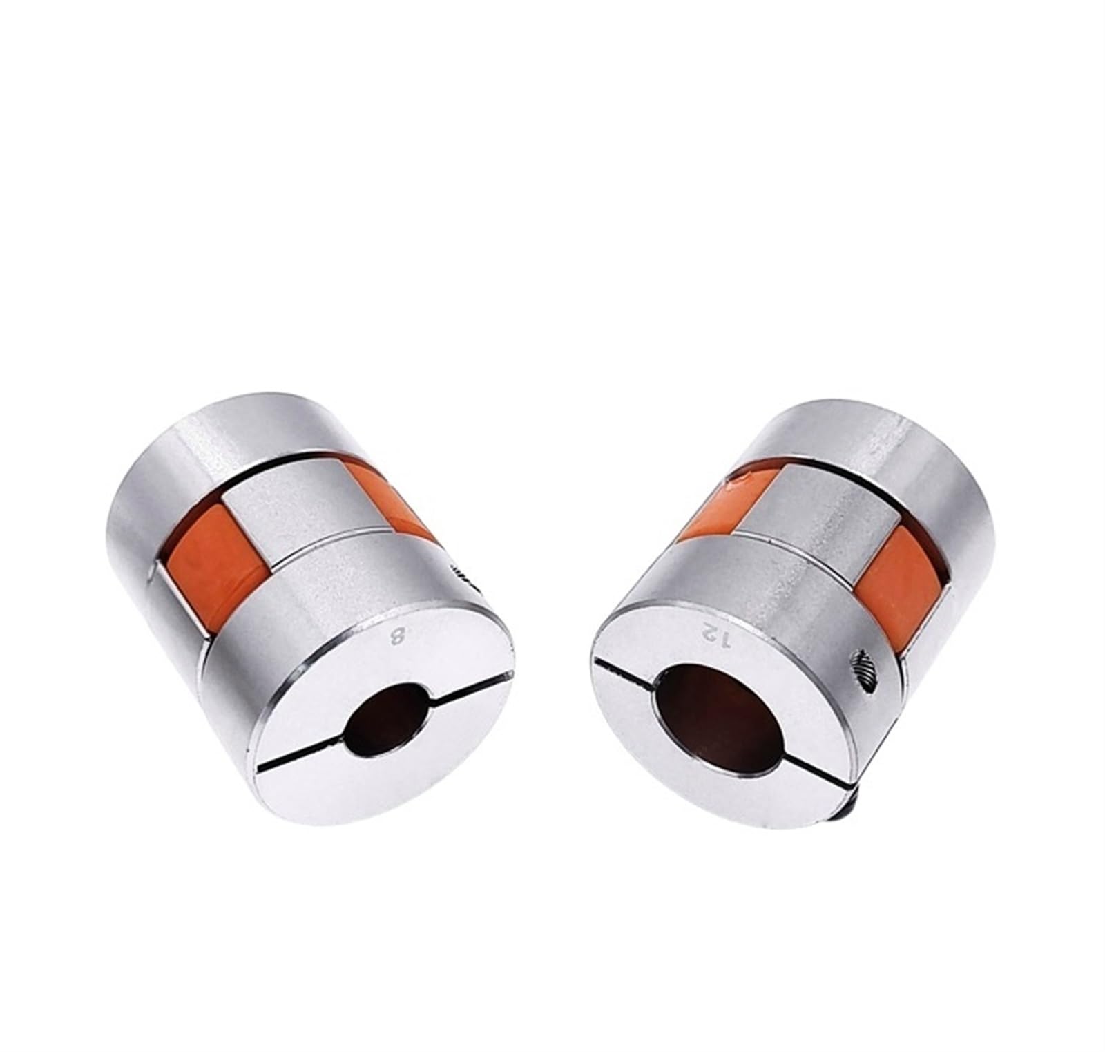 Rigid Coupling,Stainless Steel Rigid Coupling 1pcs D20L25 Flexible Motor Coupling Aluminium CNC Flexible Coupler(6.35x6.35)