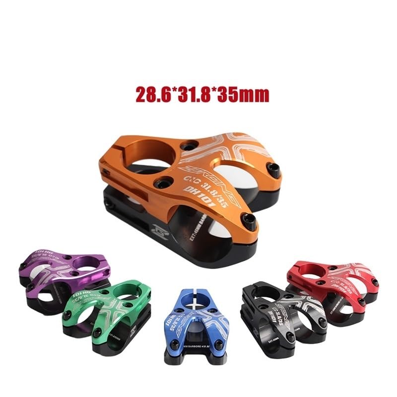 Attacco Manubrio Mtb Attacco manubrio for mountain bike Attacco manubrio for mountain bike Diametro 31,8 mm/35 mm Accessori for riser in lega di alluminio con manico corto Attacco Manubrio Bici Da Cor
