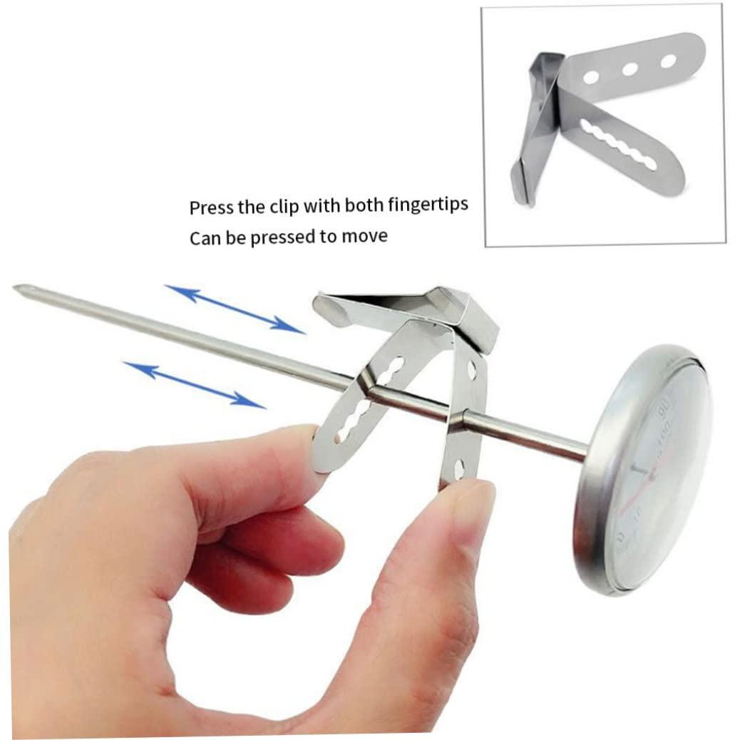 Clip Pour Sonde De Thermomètre - 3 Emplacements, Acier Inoxydable, Résistant à La Chaleur - Pour Grill, Fumoir, Cuisine
