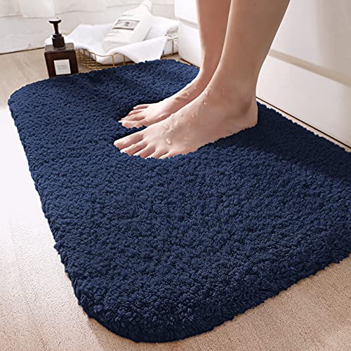 Color&Geometry Zachte Microvezel Badmat 40 x 60 cm, Fluffy Shaggy Badmat, Ultra Water Absorberende Badmat, Antislip…
