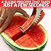Watermelon Slicer Cutter Tool – Durable Stainless Steel Blade Watermelon Cutter with Ergonomic Handle | Slice or Cube Cantaloupe & Honeydew, Quick, Mess-Free Prep for Summer Snacks, Parties & BBQs
