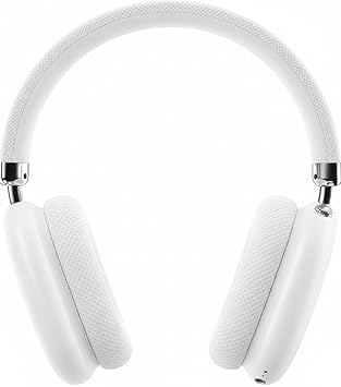 P9 Wireless Bluetooth Over-Ear Headphones, White, Active Noise Cancellation, 120H Standby, Foldable, for Adults