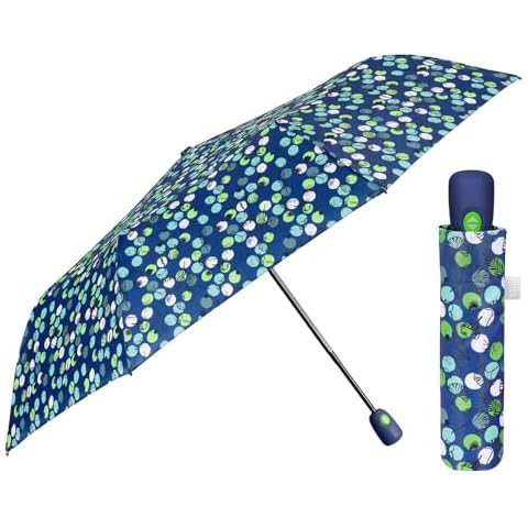 Parapluie Pliant PERLETTI Fleurs et Pois Cover