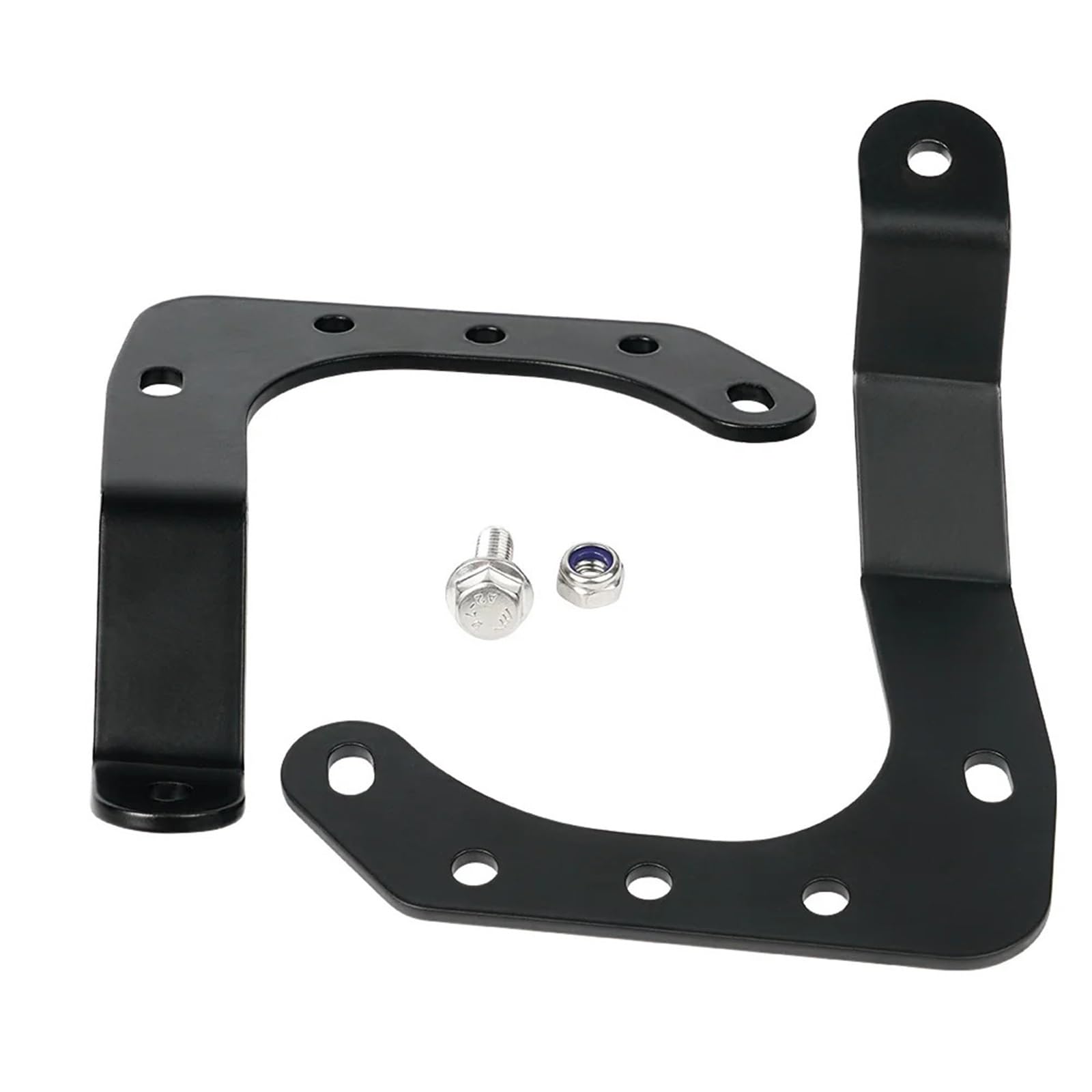 Staffe Lampada Forcella Anteriore Adatto per KT&M 790 Adventure 2018-2022 Staffe di Supporto per Rinforzo fari 890 1x Supporto per Collo Faro in Acciaio