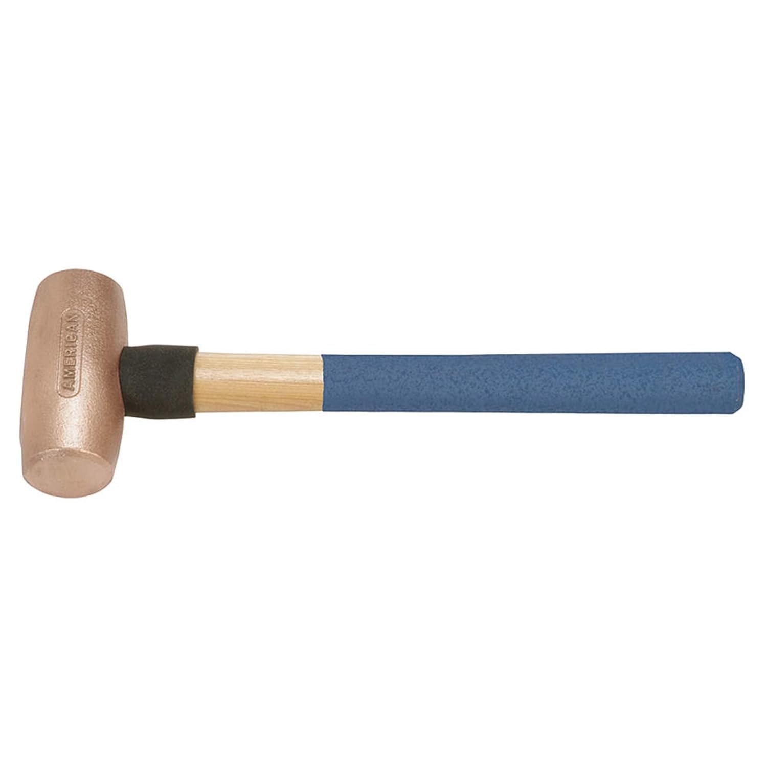 AM5CUWG Copper 99 Pure Non Sparking Tradesman Hammer, 5 lb., 3.25" Height, 2.5" Width, 12" Length