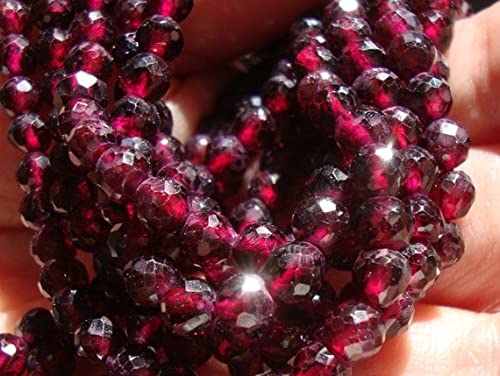 Garnet perles 5mm grenat de qualité pour fabriquer un cadeau unique