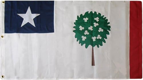 Miniatura 4 de Premium 6x10 Embroidered Sewn Mississippi 600D Nylon Flag 6'x10'
