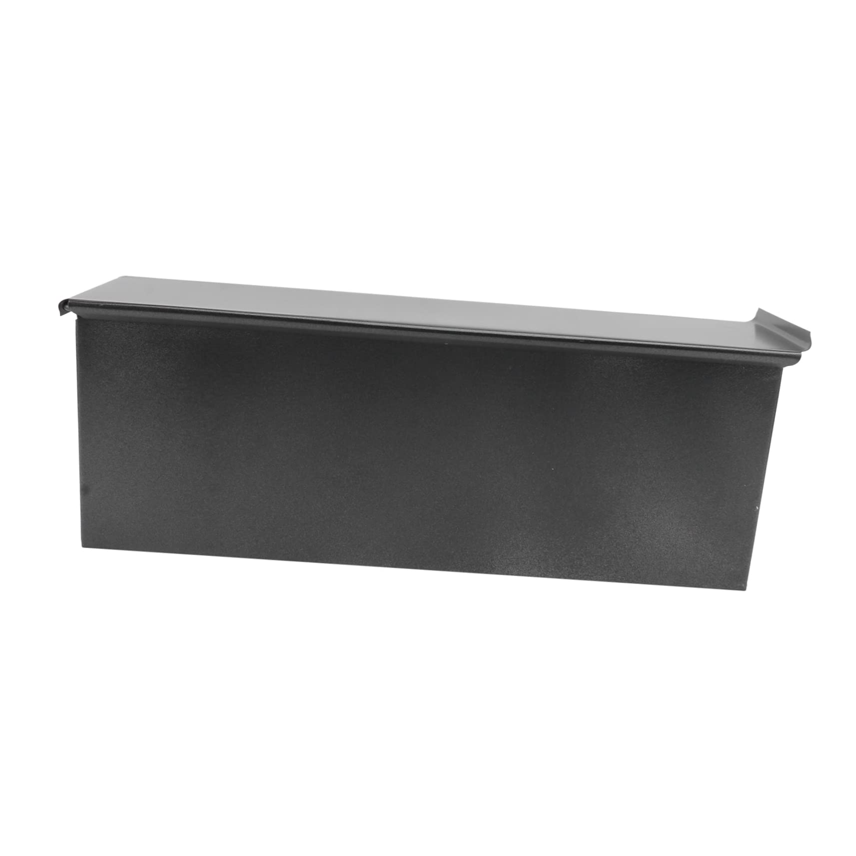 750g Moule à Pain Rectangulaire avec Couvercle Coulissant Noir