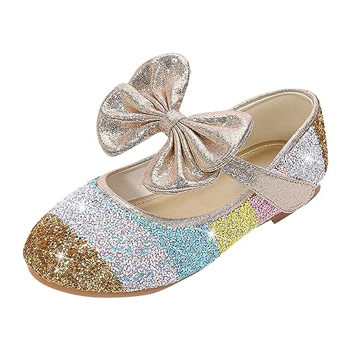 Girls Baby Shoes Sequin Rhinestone Bow Sandals Dancing Shoes Infant Pearl Bling Shoes Single Kids Shoes Shower Slides
