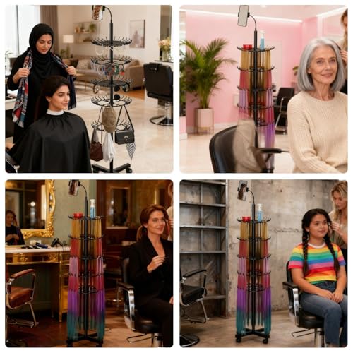 Support pour cheveux tressés anti-mêlement pour éviter la perte d'extensions
