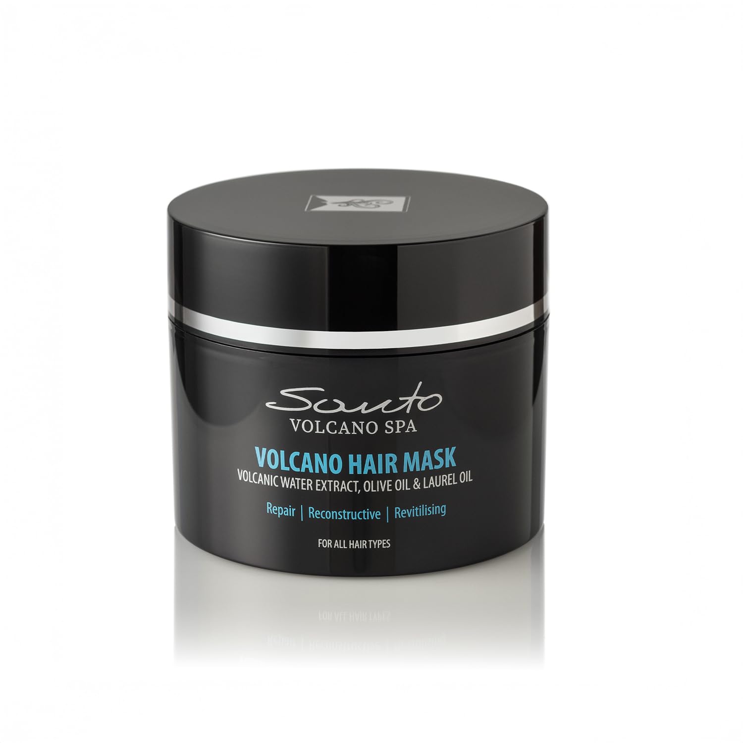 Santo Volcano Deep Hair Mask for Dry, Damaged & Frizzy Hair 200ml
