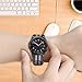 Fintie Bands Compatible with Samsung Galaxy Watch 3 45mm / Galaxy Watch 46mm / Gear S3 Classic/Frontier, Soft Woven Nylon Band 22mm Quick Release Adjustable Replacement Sport Strap, Black/Gray