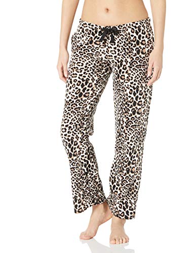 Cherokee Women's Pajama Set Soft Breathable Shirt And Pants, Large, Leopard #TOP2