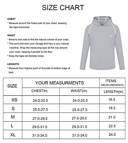 Aodulo Youth Sun Shirt Upf50 Rash Guard Quick Dry Long Sleeve Hoodie T Shirts Thumbholes Active Workout Running Playing Grey #TOP5