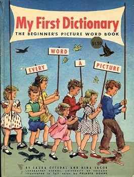 Hardcover My first dictionary: The beginner's picture word book