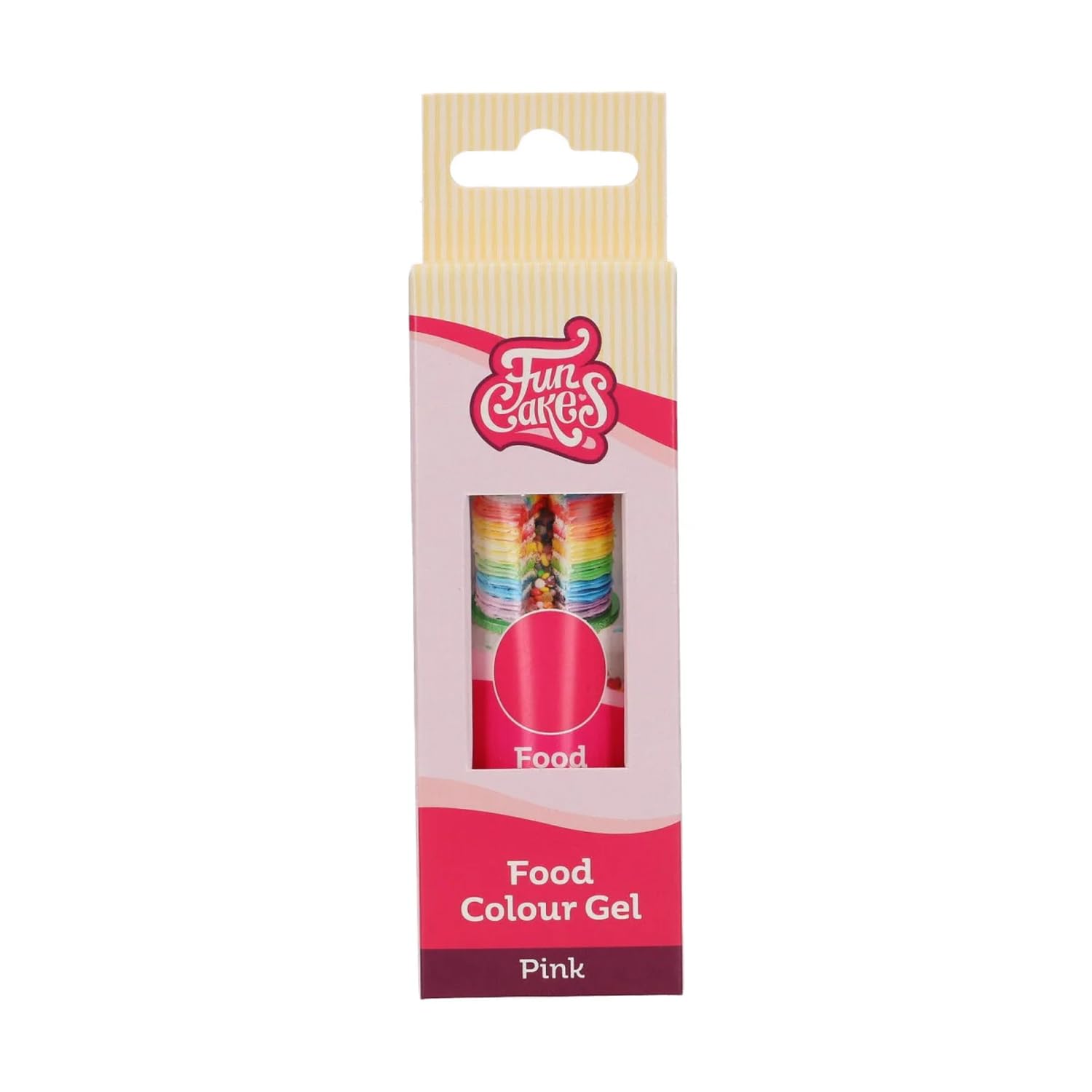 FunCakes Colorante Alimenticio Rosa Gel 30 g Altamente Concentrado