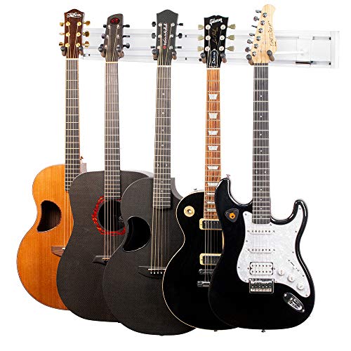 Support mural pour guitare balançoire à cordes – Peut contenir 5 guitares acoustiques, électriques ou basses SW5RL-W-K - Les Beatles, Paul McCartney, John Lennon, RIngo Starr, George Harrison Support mural pour guitare balançoire à cordes - Peut contenir 5 guitares acoustiques, électriques ou basses SW5RL-W-K