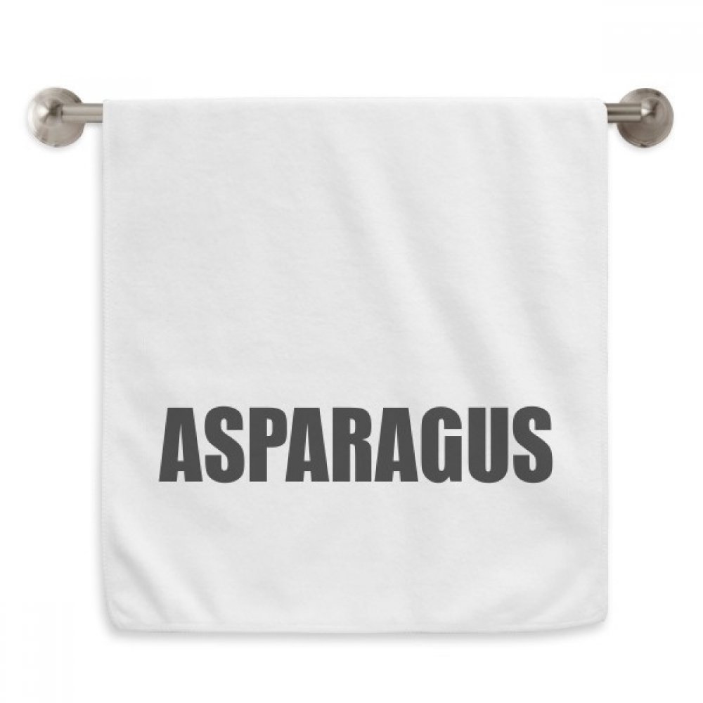 Serviette blanche légumes asperges 13X29 pouces essuie mains