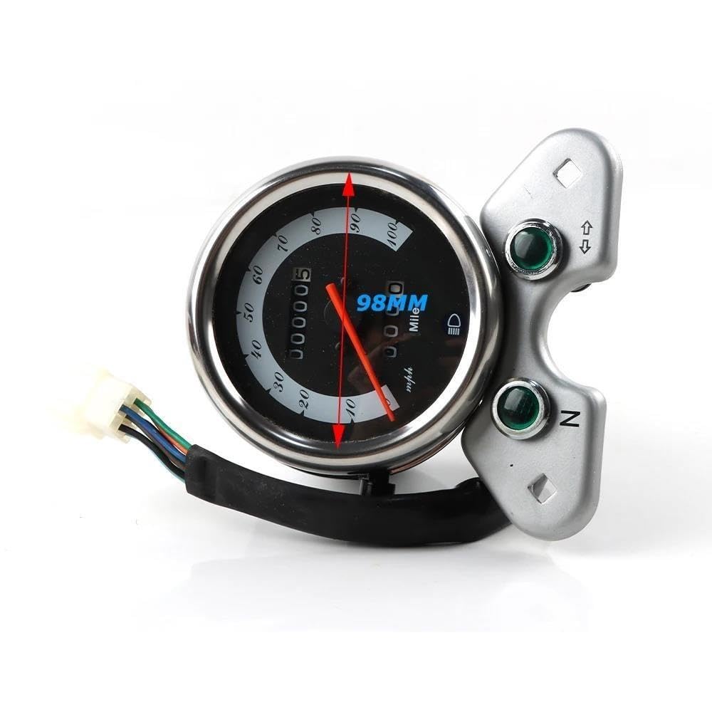 Velocímetro Universal Para Motocicleta De 12 V