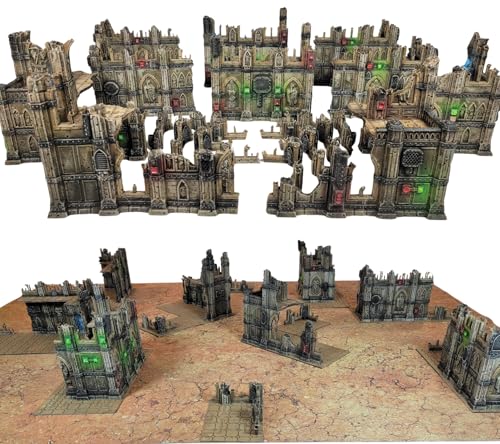 Complete 40k Terrain Set All Ruins You Need for 10th Edition Match Play GW-Style Layouts Perfect for New & Experienced Players