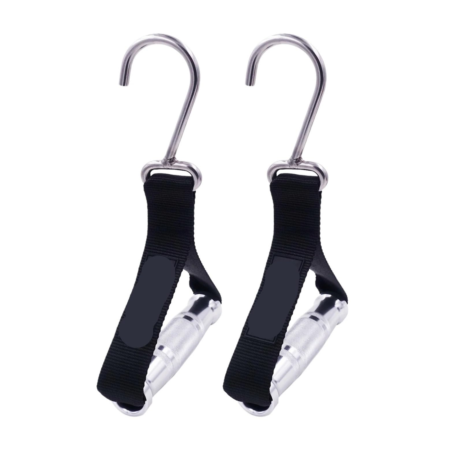 1/2 szt. Taśmy oporowe do podciągania | Wysokiej jakości taśmy wspomagające podciąganie,(1 pair metal)