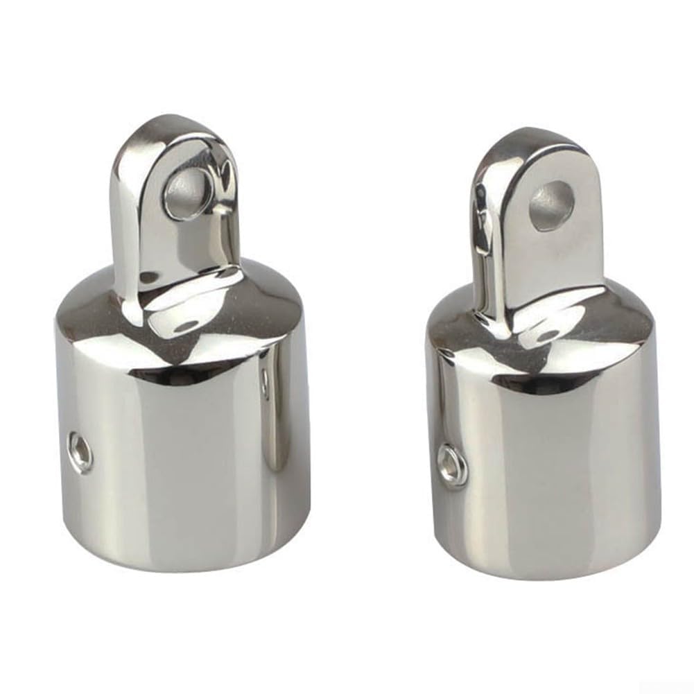 Tapa de extremo de ojo de acero inoxidable 316 para toldo de barco 22 mm