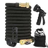 - Tuyau extensible compact et pratique qui peut tripler de longueur et se rétracter facilement pour le rangement, livré avec un sac de rangement pratique.