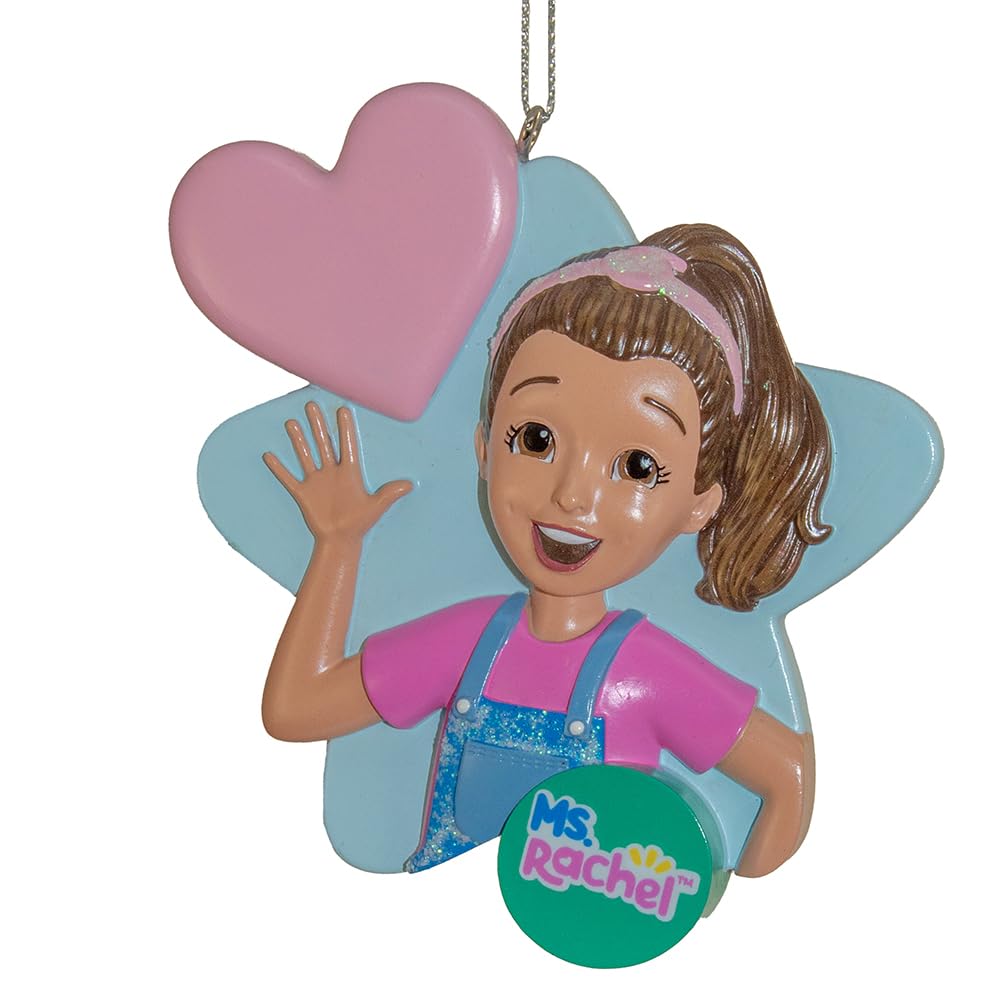 Kurt S. Adler Multi Color Kurt Adler Rachel W/Heart Ornament