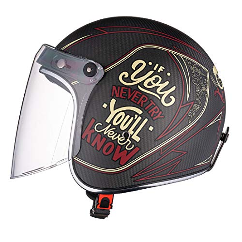 Visière pour casque de moto ouvert pour bloquer le vent et les reflets