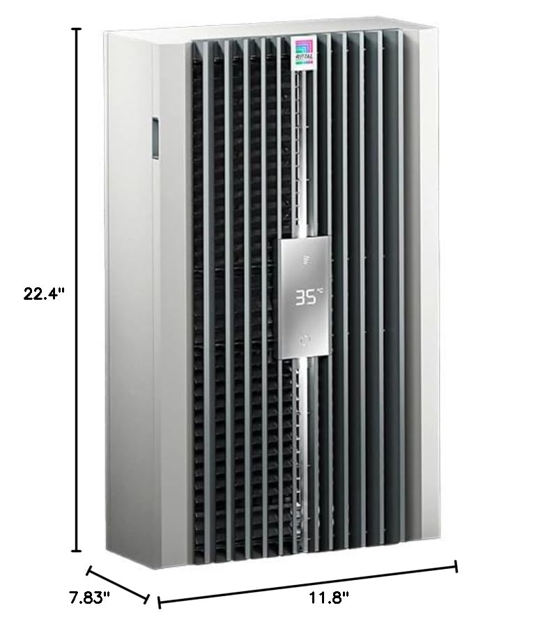 Dimensions of Rittal 3179.800 Cooling Unit