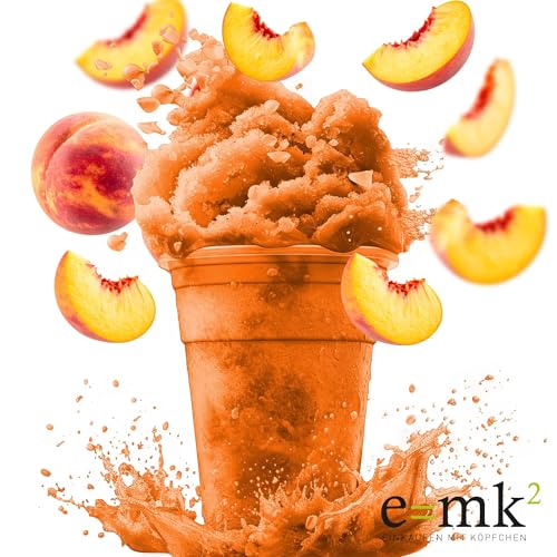 Slush Eis Sirup Peach Boys | Pfirsich-Granatapfel | Konzentrat 1:5 | 5 Liter Kanister | Glycerin Frei | geeignet für Ninja Slushy Maschine | Premium-Qualität direkt vom Hersteller – Bild 3