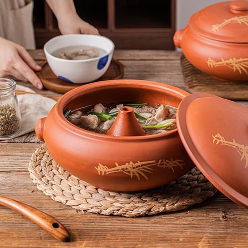 Olla de arcilla versátil para evitar que la comida se enfríe rápido 5