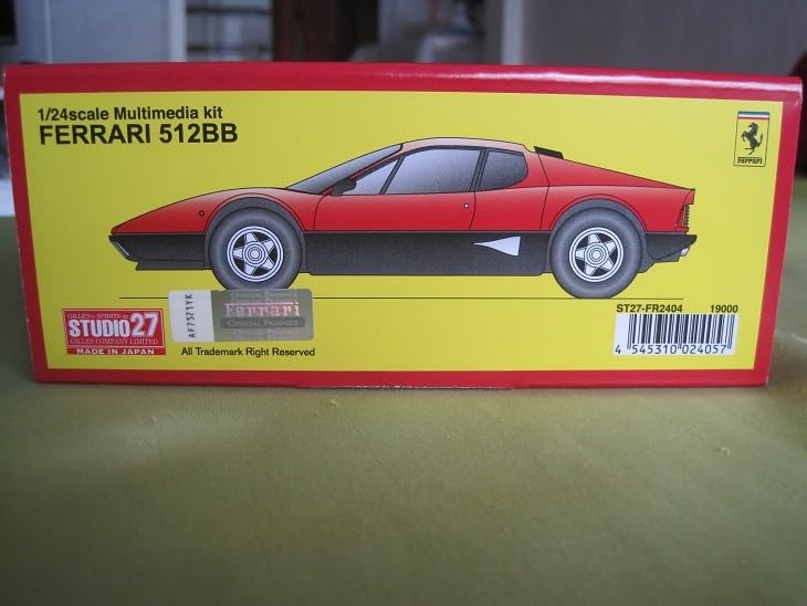 Amazon.co.jp: スタジオ27製 1/24 フェラーリ 512BB レジンキット 