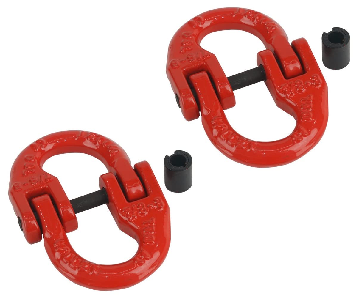 2PCS Hammerlock, 12000LBS Heavy Duty Chain Link, 1/2