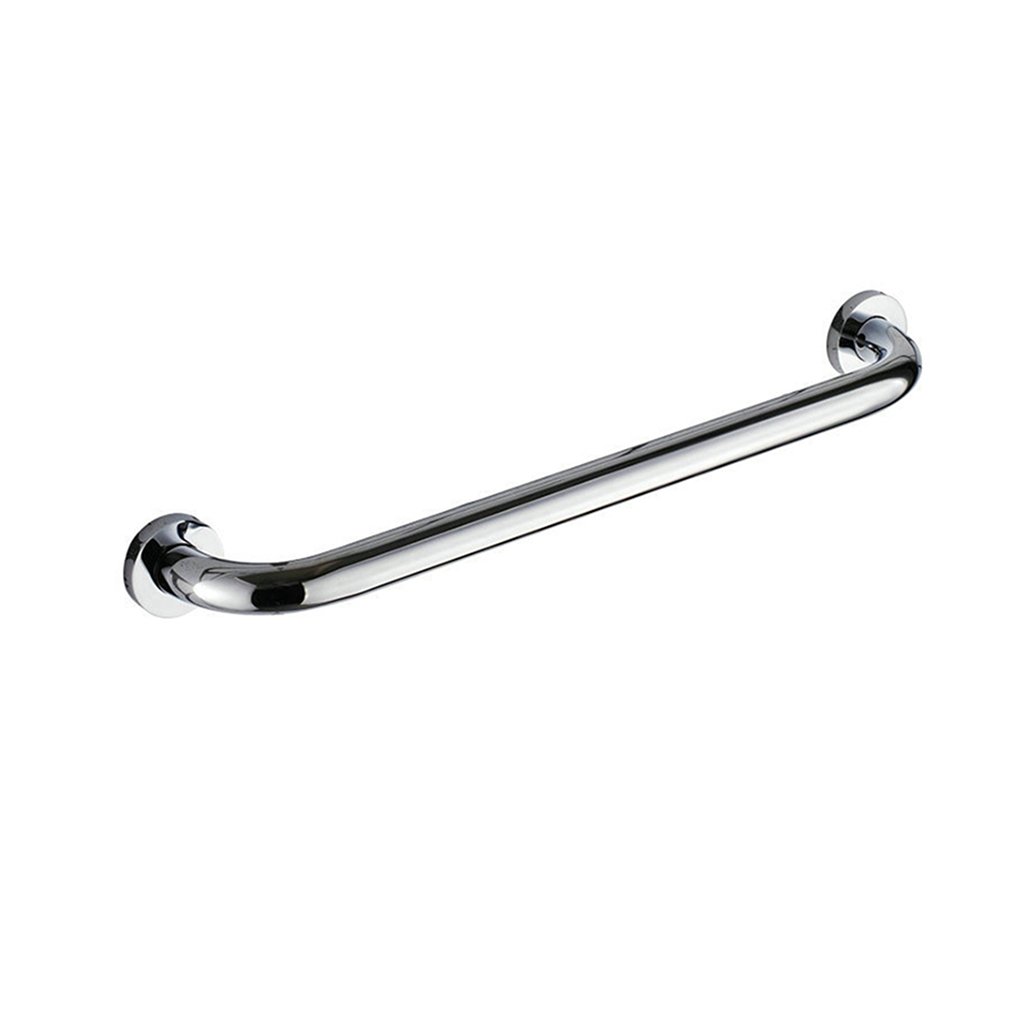 Grab Bar Brass Grab Rails Anti-Slip Polished Chrome Safety Support Rail Elderly Handrails Disabled Aid Hold for Toilet/Shower Bathroom(37cm)