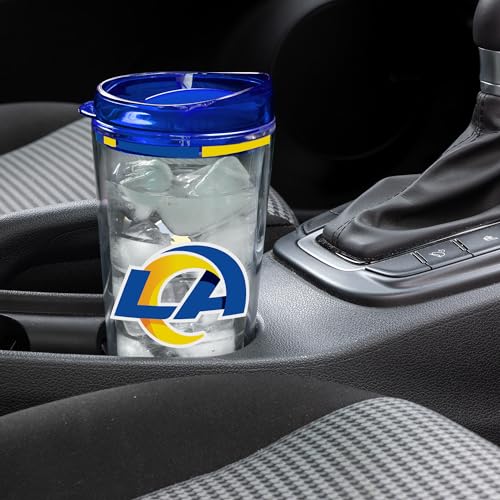 Image of Rico Industries NFL Football Double Wall Classic 16oz Or 20oz Tritan Tumbler W Lid