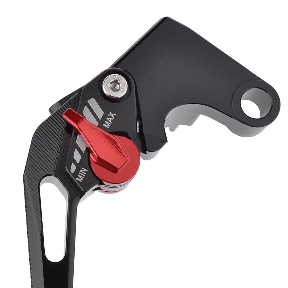 Levier d'embrayage De Frein Moto pour Rebel pour CMX 500 300 VT750 pour Phantom pour Shadow NC750 S/X pour Fury VTX1300CX Leviers d'embrayage Frein (Color : Argent)