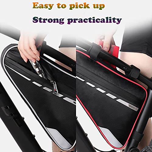 TTZHJIN Borsa Telaio Bici Borsa Triangolare Bici