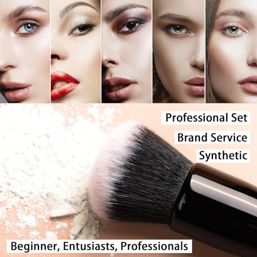 Raffaello B-1 Makeup Brushes 15Pcs Makeup Brush Set Premium Synthetic Powder Foundation Contour Blush Concealer Eye Shadow Blending Liner Make Up Brush Kit thumb #2