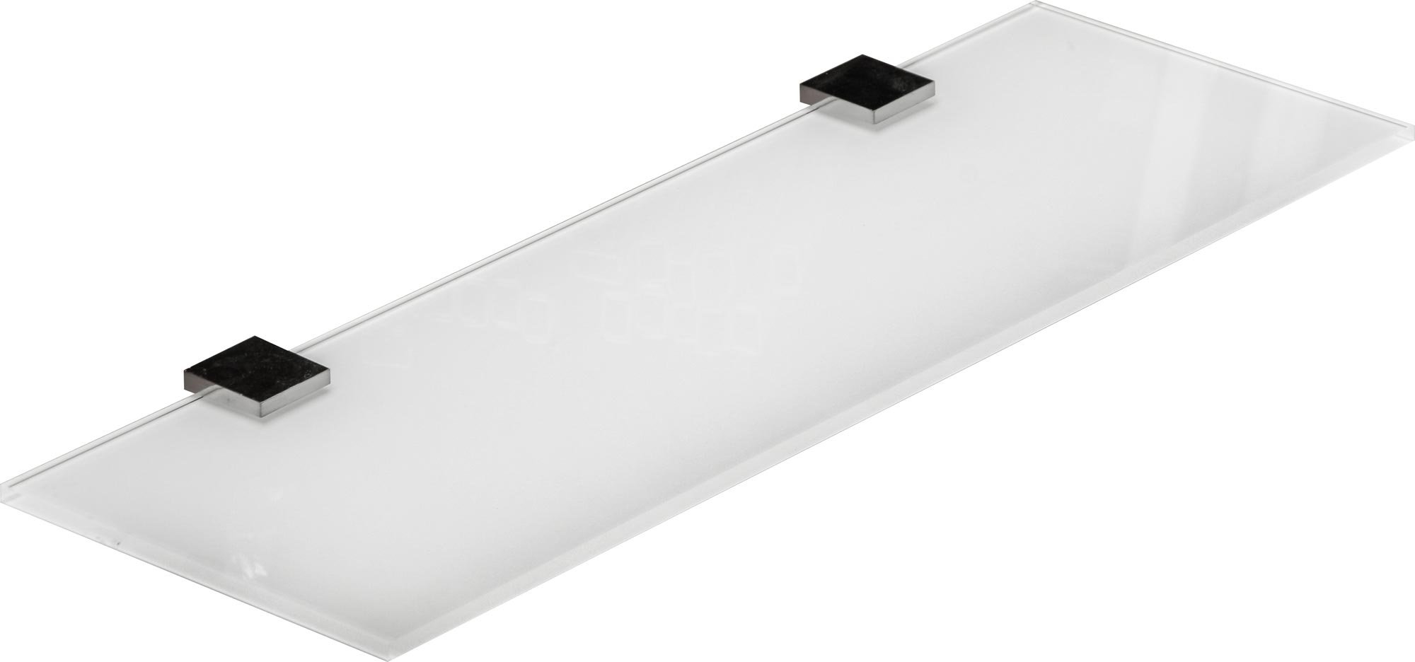 Étagère Murale En Verre 8mm Ib Style® Avec Support Mural Inclus, 1 Niveau