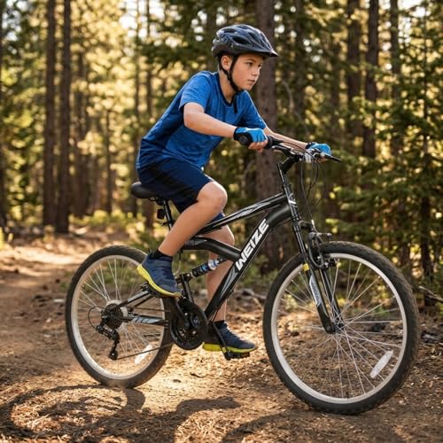 WEIZE 24 Inch Mountain Bike 18-Speed