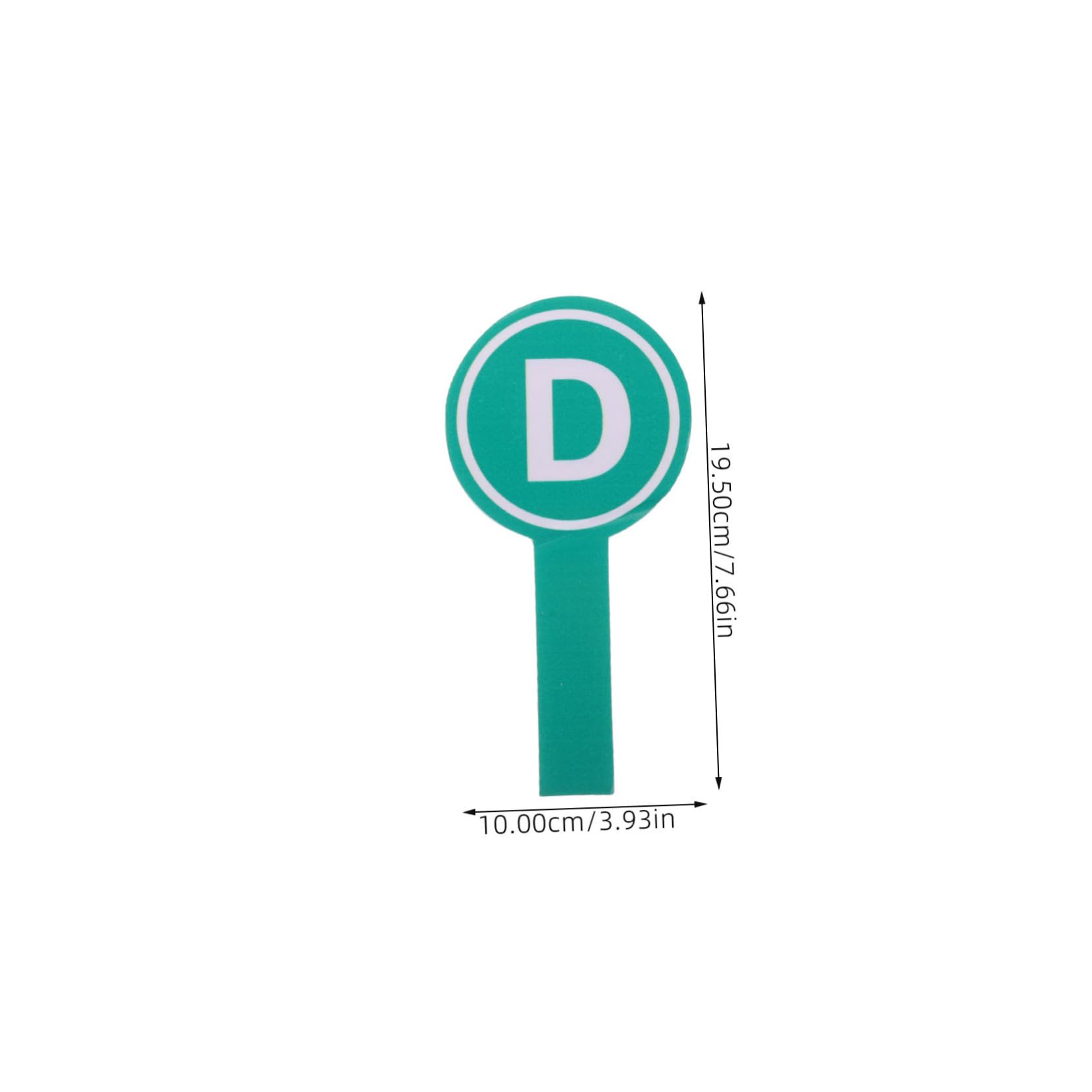 HOOTNEE 4pcs Dry Erase Voting Paddles for Team Competitions Classroom Use Handheld Scoreboards with Bold Lettering Easy Maintenance High Visibility