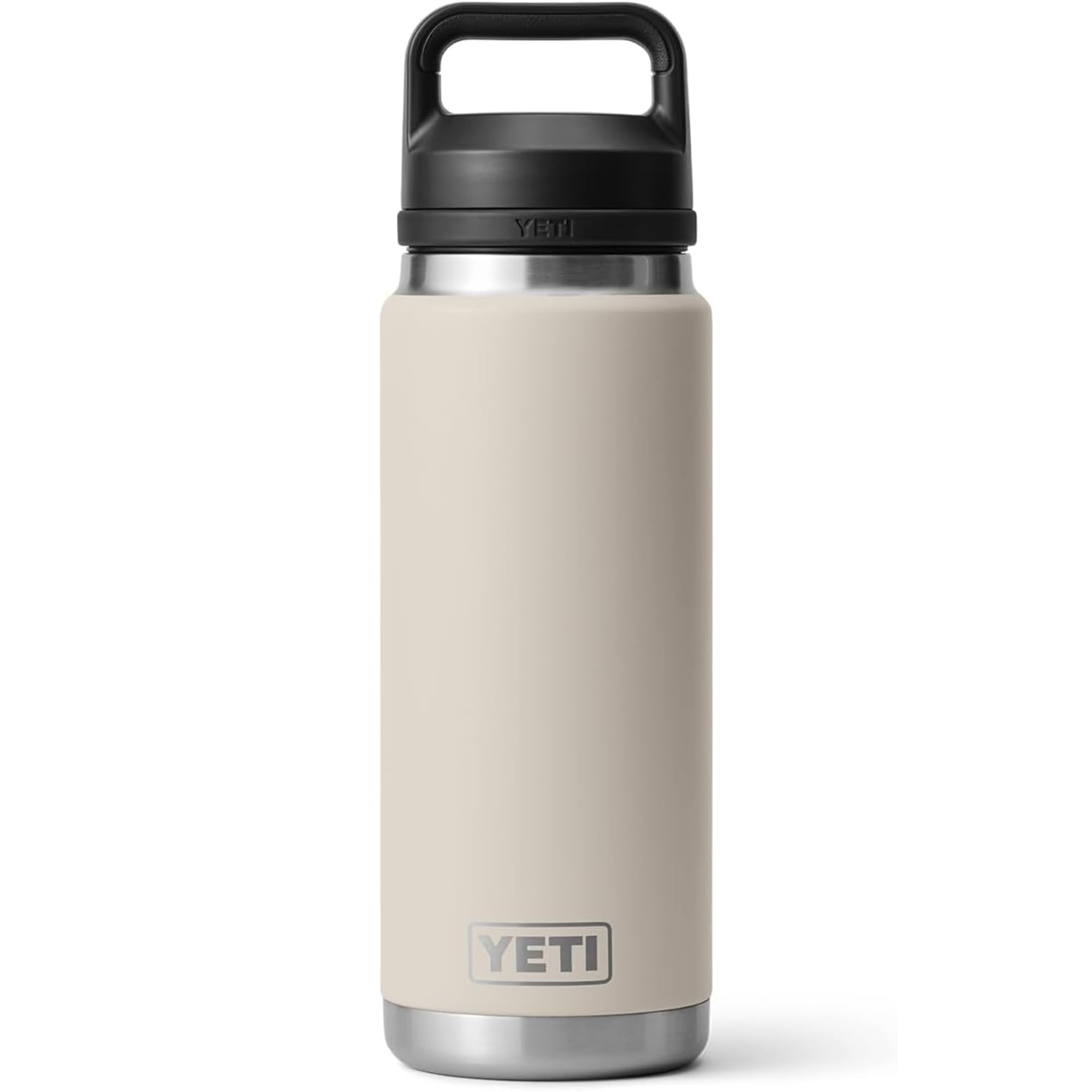 Rambler 26 oz Bottle, Leakproof, Vacuum Insulated, Stainless Steel with Chug Cap, Cape Taupe