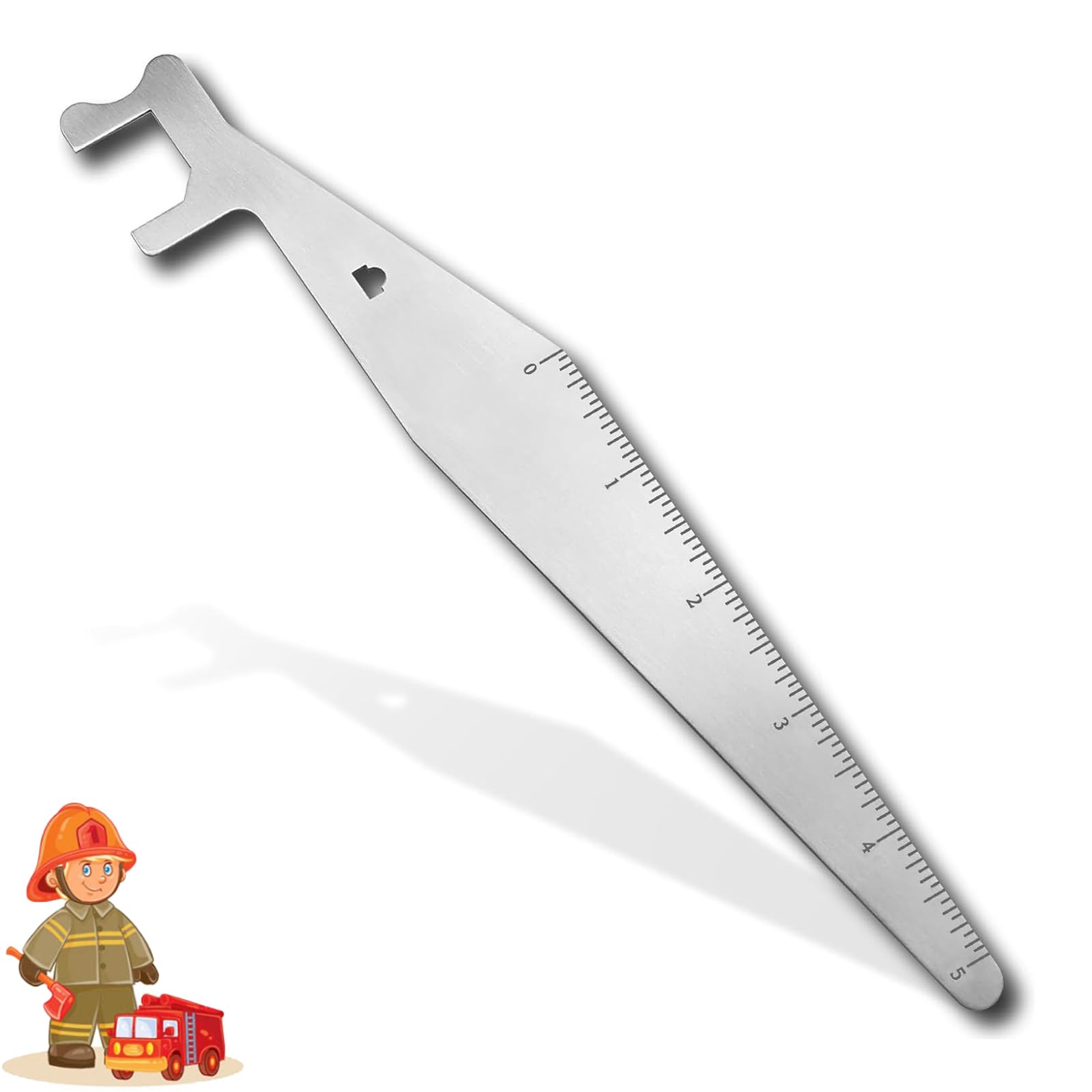 enseak FirePik Pro - World Famous Lock Picking Fire Tool, Multipurpose Leverage Tool, Firefighting Tools