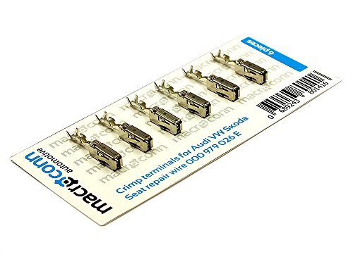 Macroconn 10x Crimpkontakte Für Reparaturkabel 000979306E – 4,00 Mm², Für VAG-Fahrzeuge – Hochwertig, In Der EU Gefertigt